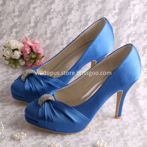 Aqua Blue Wedding Shoes for Bridesmaids